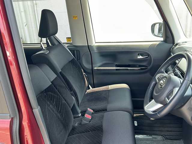 ダイハツ タント カスタム RS SA Ⅲ 千葉県 2018(平30)年 0.6万km ファイアークォーツレッドM ナビ　ＮＭＺＫ－Ｗ６８０　ＣＤ　ＤＶＤ　Ｂｔ　ＴＶ　アラウンドビューモニター　前方ドラレコ　純正ＥＴＣ　ヒートシーター　スマートキー　両側パワスラ　後方コーナーセンサー　ＬＥＤ　純正１５インチＡＷ