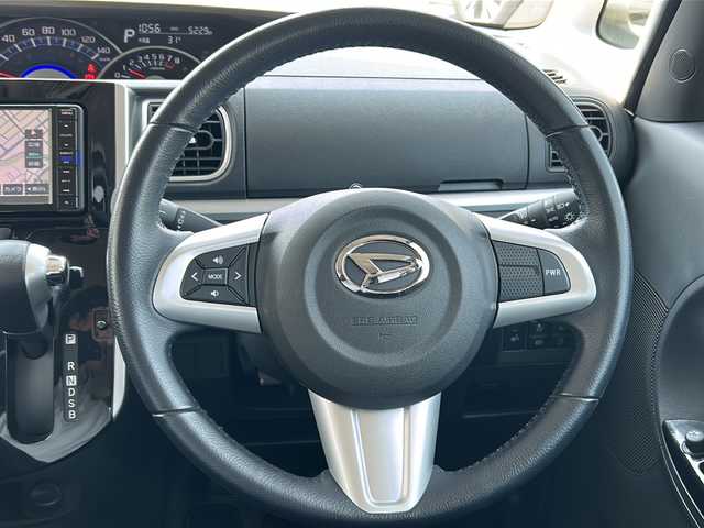 ダイハツ タント カスタム RS SA Ⅲ 千葉県 2018(平30)年 0.6万km ファイアークォーツレッドM ナビ　ＮＭＺＫ－Ｗ６８０　ＣＤ　ＤＶＤ　Ｂｔ　ＴＶ　アラウンドビューモニター　前方ドラレコ　純正ＥＴＣ　ヒートシーター　スマートキー　両側パワスラ　後方コーナーセンサー　ＬＥＤ　純正１５インチＡＷ