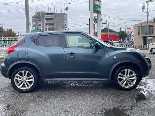 日産 ジューク 16GT 神奈川県 2011(平23)年 2.5万km スチールブルー ワンオーナー/純正オーディオ/ETC/リモコンキー/電動格納ミラー/保証書/取扱説明書