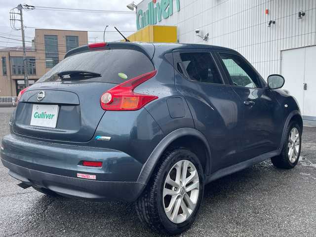 日産 ジューク 16GT 神奈川県 2011(平23)年 2.5万km スチールブルー ワンオーナー/純正オーディオ/ETC/リモコンキー/電動格納ミラー/保証書/取扱説明書