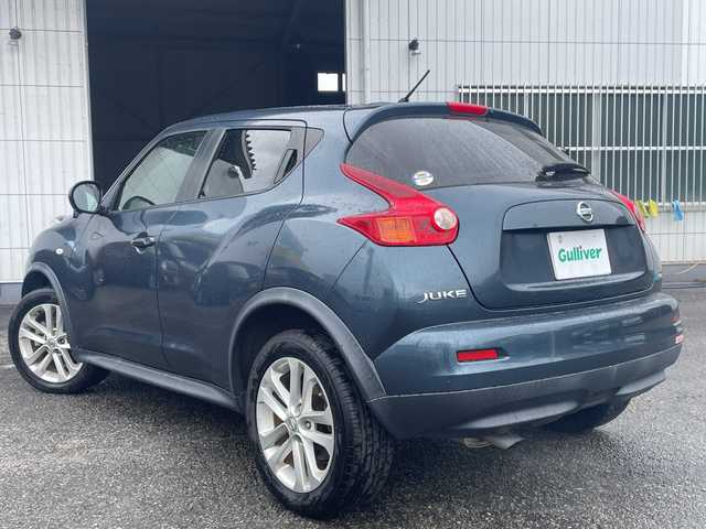 日産 ジューク 16GT 神奈川県 2011(平23)年 2.5万km スチールブルー ワンオーナー/純正オーディオ/ETC/リモコンキー/電動格納ミラー/保証書/取扱説明書