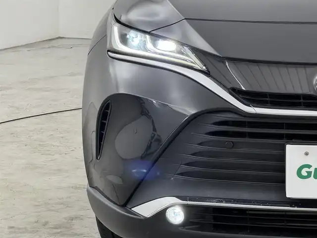 トヨタ ハリアー ハイブリッド G レザーパッケージ 福岡県 2021(令3)年 3.1万km プレシャスブラックパール 純正８型ＤＡナビ　/バックカメラ　/デジタルインナーミラー／前後ドラレコ　/ＥＴＣ　/トヨタセーフティセンス　/衝突軽減ブレーキ　/レーンキープ　/ブラインドスポットモニター　/アクセル踏み間違い防止　/本革シート　/パワーシート　/パワーバックドア　/ステアリングヒーター　/シートベンチレーション／ヒーター　/ＬＥＤヘッドライト