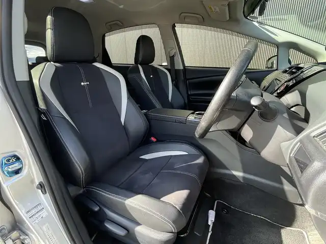 トヨタ プリウス α S ツーリングセレクション G’s 長野県 2015(平27)年 18.3万km シルバーM ＡＬＰＩＮＥ製ナビ（ＴＶ／ＢＴ／ＦＭ／ＣＤ／ＤＶＤ）/純正１８インチＡＷ　/Ｂカメラ　/ＬＥＤヘッドライト　/７人乗り　/ドラレコ
