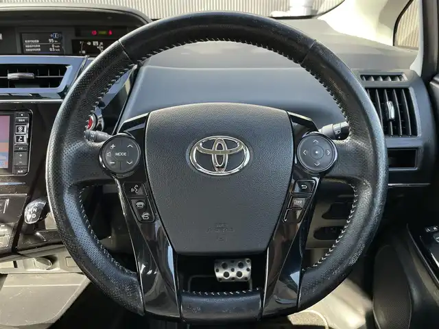 トヨタ プリウス α S ツーリングセレクション G’s 長野県 2015(平27)年 18.3万km シルバーM ＡＬＰＩＮＥ製ナビ（ＴＶ／ＢＴ／ＦＭ／ＣＤ／ＤＶＤ）/純正１８インチＡＷ　/Ｂカメラ　/ＬＥＤヘッドライト　/７人乗り　/ドラレコ