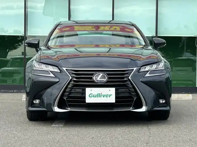 レクサス ＧＳ 300h Iパッケージ 和歌山県 2019(令1)年 3.6万km ダークグレーマイカ 純正ナビ/バックカメラ/BT/衝突軽減ブレーキ/レーダークルコン/ブラインドスポットモニター/前後コーナーセンサー/オートライト/レーンキープアシスト/三眼目LEDヘッドライト/ビルトインETC/ドラレコ/シートヒーター/シートベンチレーション/パワーシート/シートメモリー/パドルシフト/ステアリングヒーター/ステアリングリモコン/フォグランプ