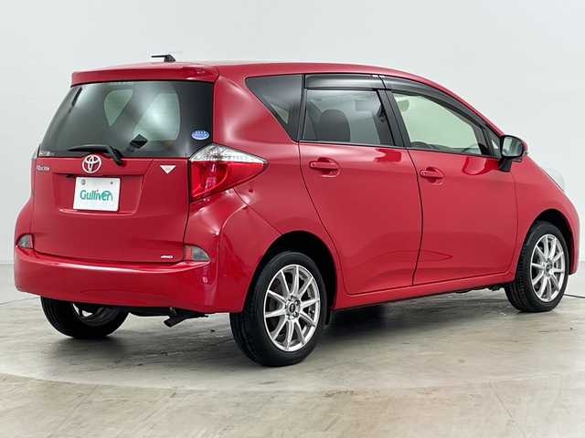 トヨタ ラクティス G 道央・札幌 2013(平25)年 4.1万km 赤 ・4WD/・寒冷地仕様/・純正ナビ&CD&DVD&SD&BT&TV/・バックカメラ/・横滑り防止装置/・純正フロアマット/・プッシュスタート/・オートライト/・スマートキー/・社外AW冬タイヤ積込/・保証書/・取扱説明書