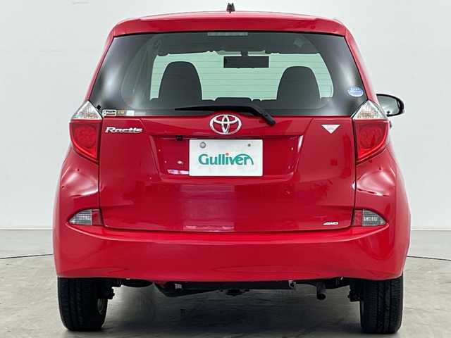 トヨタ ラクティス G 道央・札幌 2013(平25)年 4.1万km 赤 ・4WD/・寒冷地仕様/・純正ナビ&CD&DVD&SD&BT&TV/・バックカメラ/・横滑り防止装置/・純正フロアマット/・プッシュスタート/・オートライト/・スマートキー/・社外AW冬タイヤ積込/・保証書/・取扱説明書