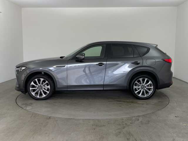 マツダ ＣＸ－６０ XD Lパッケージ 兵庫県 2023(令5)年 2.3万km マシーングレープレミアムM ・純正12.3インチナビ/Bluetooth/USB/HDMI//Apple CarPlay/Android Auto/・全方位カメラ/・ビルトインETC/・置くだけ充電/・ヘッドアップディスプレイ/・車間制御/・交通標識認識/・前後側方接近車両検知/・車線逸脱警報/・ブラインドスポットモニター/・ディスタンス＆スピードアラート/・レーンキープアシストシステム/・スマートブレーキサポートサポート/・スマートシティブレーキサポート/・レーダークルーズコントロール/・アダプティブＬＥＤヘッドライト/・前後誤発進抑制制御/・緊急時車線維持支援/・ドライバー異常時対応システム/・パーキングセンサー/・パワーバックドア/・レザーシート/・前席パワーシート/・全席シートヒーター/・AC100V電源/・パドルシフト