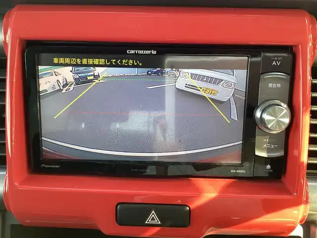 スズキ ハスラー Jスタイル 岡山県 2015(平27)年 3.2万km フェニックスレッドパール/ホワイト2トーンルーフ 外部検査実施済車両/純正SDナビ/フルセグ/バックカメラ/Bluetooth/ビルトインETC/D/N席シートヒーター/スマートキー×2/プッシュスタート
