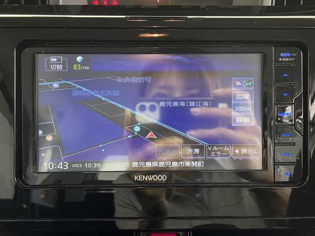 トヨタ タンク カスタムG－T 鹿児島県 2017(平29)年 2.5万km ブラックマイカメタリック/レーザーブルークリスタルシャイン 2トーン 社外ＳＤナビ/（フルセグ/DVD/CD/Bluetooth）/バックカメラ　/前後ドライブレコーダー　/両側パワースライドドア/ビルドインＥＴＣ　/クルーズコントロール　/ＬＥＤヘッドライト　/スマートアシスト　/コーナーセンサー/ターボ　/ＬＥＤヘッドライト　/純正アルミホイール　/フロアマット/オートライト/プッシュスタートボタン/スマートキー/スペアキー1本