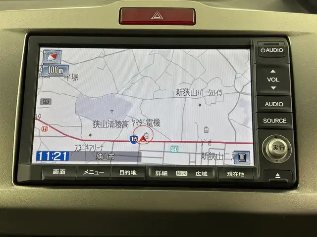 ホンダ フリード スパイク ハイブリット ジャストセレクション 埼玉県 2012(平24)年 5万km ポリッシュドメタルメタリック 純正ナビ/(CD/DVD/USB/AM/FM)/地デジワンセグ/バックカメラ/ETC/クルーズコントロール/クリアランスソナー/両側パワースライドドア/ステアリングリモコン/純正フロアマット