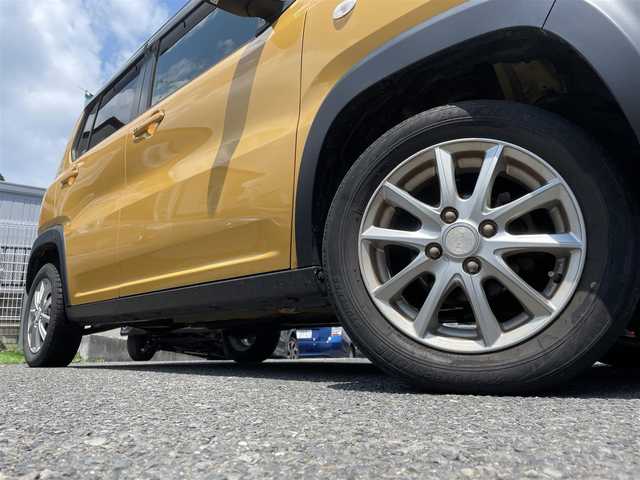 スズキ ハスラー G 宮城県 2020(令2)年 6.2万km アクティブイエロー/ブラック2トーンルーフ 4WD/社外ＳＤナビ/（ＦＭ／ＡＭ／ＣＤ／ＤＶＤ／Ｂｌｕｅｔｏｏｔｈ）　　/ワンセグテレビ　/衝突被害軽減装置　/アイドリングストップ　/レーンキープアシスト　/運転席シートヒーター　/ドライブレコーダー（前後型）/運転席ヒートヒーター/ダウンヒルアシストコントール/スマートキー/プッシュスタート/電動格納ミラー/ライトレベライザー/サマータイヤ純正AW/（165/60R15）3mm