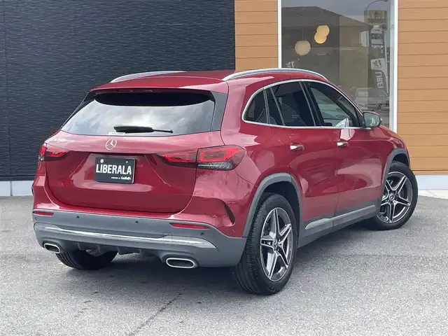 メルセデス・ベンツ Ｍ・ベンツ ＧＬＡ１８０ AMGライン 栃木県 2022(令4)年 2.3万km 赤 ワンオーナー /レーダーセーフティパッケージ/AMGライン/アンビエントライト /ナビ/フルセグTV/全方位カメラ/ETC/キーレスゴー/ACC/パーキングアシスト /レーンキープアシスト/ブラインドスポット /パークトロニック /ドラレコ前後/パワーテールゲート/パワーシート /ハーフレザー /シートヒーター /ワイヤレスチャージ /LEDヘッドライト/オートライト