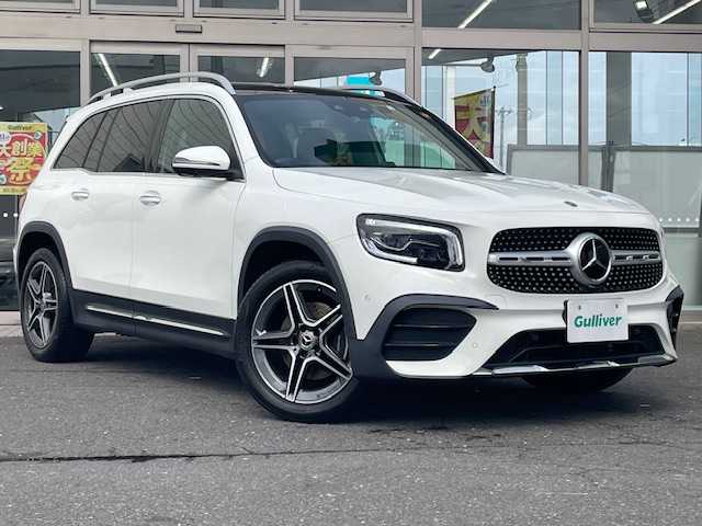 メルセデス・ベンツ Ｍ・ベンツ ＧＬＢ２００ｄ 4マチック AMGライン 青森県 2023(令5)年 1.3万km ポーラホワイト ワンオーナー/アドバンスドパッケージ/パノラミックスライディングルーフ/レザーエクスクルーシブパッケージ/360°カメラ/前席パワーシート/前席シートヒーター/カラーヘッドアップディスプレイ/衝突被害軽減ブレーキ/アダプティブクルーズコントロール/ワイヤレス充電/純正前後ドライブレコーダー/アンビエントライト/パーキングアシスト/LEDヘッドライト/パワーバックドア/ETC/純正19インチAW付夏タイヤ/新車時保証書/取扱説明書/記録簿(2024年3月/2025年2月)