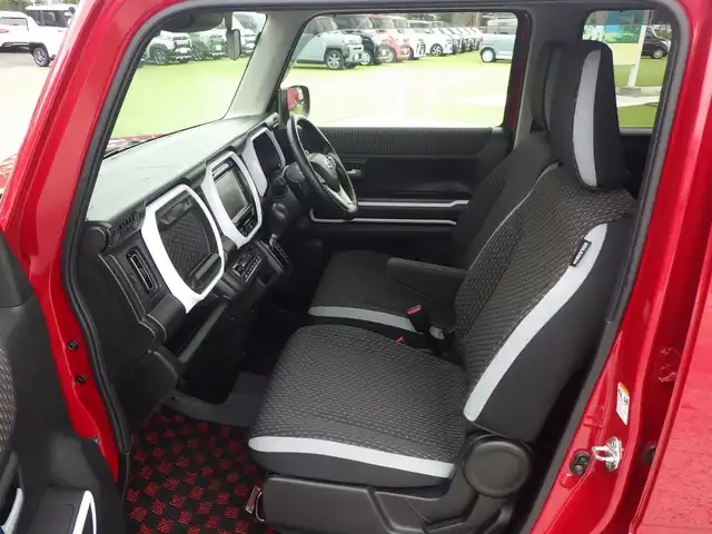 スズキ ハスラー HYBRID X ターボ 千葉県 2020(令2)年 6.5万km フェニックスレッドパール/ガンメタリック2トーンルーフ デュアルカメラブレーキサポート/レーダークルーズコントロール/アイドリングストップ/前席シートヒーター/社外SDナビ/地デジTV/【DVD/CD再生機能　Bluetooth接続】/バックカメラ/革巻きステアリング/ステアリングスイッチ/パドルシフト/LEDヘッドライト/フォグライト/ウインカーミラー/リアコーナーセンサー/純正15インチアルミホイル/サイド/カーテンエアバッグ/携帯リモコン