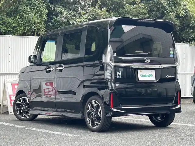 ホンダ Ｎ ＢＯＸ 茨城県 2018(平30)年 7.8万km クリスタルブラックパール ワンオーナー/ホンダセンシング/イモビライザー/車線維持支援システム（LKAS）/両側パワースライドドア/ドライブレコーダー/純正モニター/バックカメラ/Bluetooth/ワンセグ/ETC