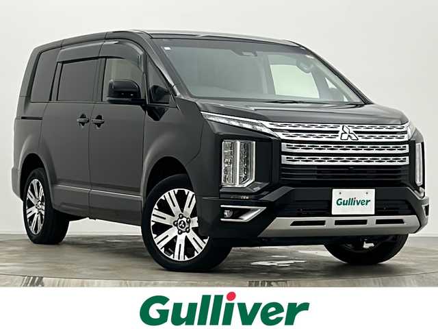 三菱 デリカＤ：５ G 宮城県 2021(令3)年 5.5万km ダイヤモンドブラックマイカ ワンオーナー//4WD//e-Assist/・衝突軽減ブレーキシステム/・車線逸脱警報システム/・レーダークルーズコントロール/・オートマチックハイビーム/・誤発進抑制機能/・後側方車両検知システム//純正10.1インチナビ/（フルセグTV/BT/HDMI）//フリップダウンモニター//マルチアラウンドモニター//両側パワースライドドア//革巻きステアリング//ステアリングスイッチ//パドルシフト//ETC//電動パーキングブレーキ//ブレーキホールド//前後ドライブレコーダー//アイドリングストップ//LEDヘッドライト//フォグランプ//オートライト//スペアキー//電動格納ミラー//純正フロアマット