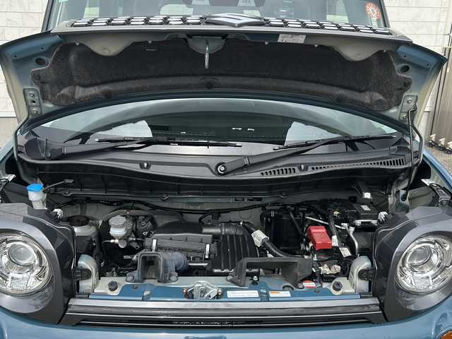 スズキ スペーシア ギア HYBRID XZ 福島県 2022(令4)年 5.1万km デニムブルー ガンメタリック 2トーン 4WDバックＣ　両側パワスラ　ＢＴ　ＨＵＤ　ＬＥＤヘッドライト　フォグ　ＥＴＣ　前席シートヒーター　前方ドラレコ　ｃａｒｒｏｚｚｅｒｉａディスプレイオーディオ　追従クルコン　ステリモ　Ｐセンサー　スペアキー