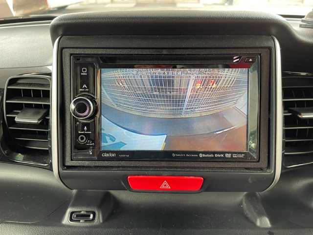 ホンダ Ｎ ＢＯＸ カスタム G Lパッケージ 京都府 2015(平27)年 9.1万km スマートブラック Clarionナビ/Bluetooth/両側パワースライドドア/禁煙車/バックカメラ/オートライト/純正14インチAW/ETC/アイドリングストップ/プッシュスタート/ウインカーミラー/フォグランプ/ステアリングスイッチ/純正フロアマット/ドアバイザー/スマートキースペア