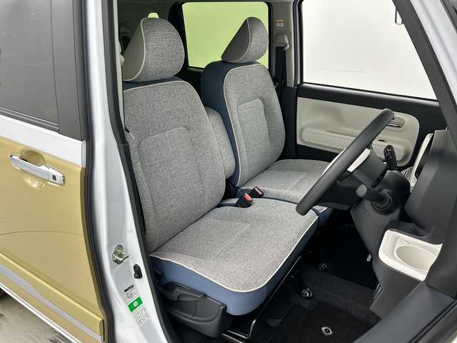 ダイハツ ムーヴ キャンバス 愛知県 2023(令5)年 0.3万km シャイニングホワイトパール/サンドベージュメタリック 純正ナビ/・Ｂｌｕｅｔｏｏｔｈ/・フルセグ/・ＤＶＤ/ＣＤ/両側パワースライドドア/バックカメラ/シートシート/スマートアシストIII/衝突軽減/コーナーセンサー/レーンキープ/LEDヘッドライト/オートマチックハイビーム/スペアキー