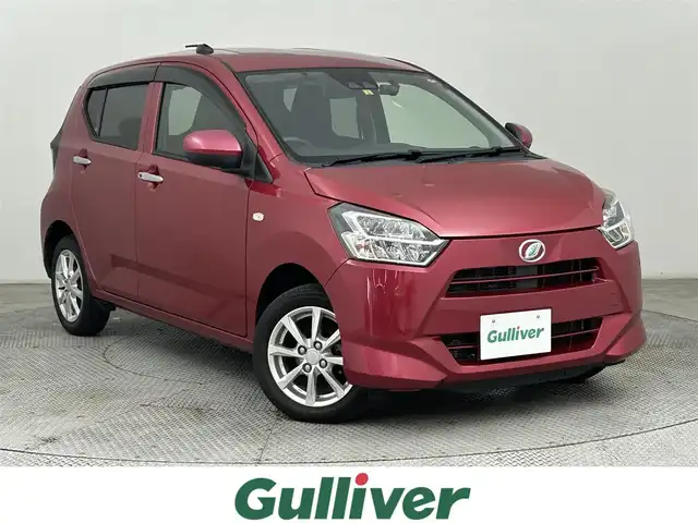 ダイハツ ミラ イース G SAⅢ 道央・札幌 2018(平30)年 5.6万km マゼンタベリーマイカM ・4WD/・衝突被害軽減ブレーキ/・レーンキープアシスト/・オートハイビーム/・社外メモリナビ/・フルセグ/BT/CD/DVD/・電格ミラー/・オートエアコン/・プッシュスタート