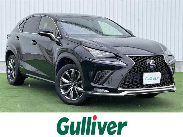 レクサス ＮＸ 300h Fスポーツ 香川県 2018(平30)年 13.2万km グラファイトブラックガラスフレーク 登録時走行距離：132065km/メーカー純正ナビ/　CD DVD BT フルセグTV/バックカメラ/左前カメラ/レザーシート/パワーシート/シートベンチレーション/革巻きステアリング/ステアリングスイッチ/ステアリングヒーター/プリクラッシュセーフティシステム/レーンキープアシスト/レーダークルーズコントロール/ブラインドスポットモニター/オートハイビーム/LEDヘッドライト/オートライト/フォグランプ/MTモード付AT/横滑り防止装置/ビルトインETC2.0/プッシュスタート/スマートキー