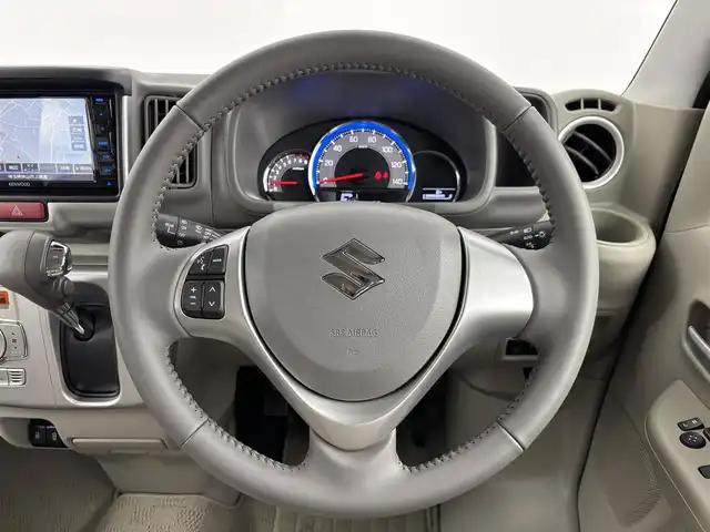 スズキ エブリィ ワゴン PZターボ スペシャル ハイルーフ 埼玉県 2024(令6)年 0.1万km モスグレーメタリック 社外ナビ/(Bluetooth/CD/DVD/ipod/USB/AM/FM)/地デジフルセグ/バックカメラ/両側パワースライドドア/衝突軽減ブレーキ/車線逸脱警報/クリアランスソナー/オートステップ/運転席シートヒーター/アイドリングストップ/フロントフォグランプ/ウィンカーミラー/ステアリングリモコン/プッシュスタート/純正フロアマット/純正ドアバイザー/純正14インチアルミホイール