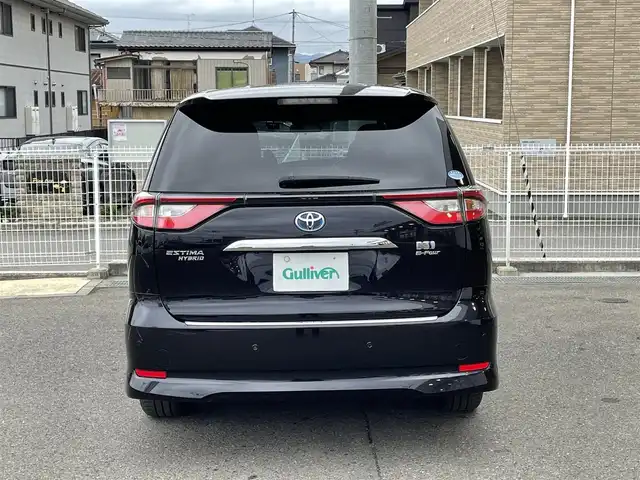 トヨタ エスティマ ハイブリッド アエラス プレミアム サイドリフトアップ 福島県 2017(平29)年 4.1万km スパークリングブラックパールクリスタルシャイン サイドリフトアップシート車脱着タイプ手動式/ワンオーナー/純正メモリーナビ/CD/DVD/SD/BT/フルセグTV/純正17インチAW(社外AW＋冬タイヤ積込)/Toyota Safety Sense C/クルーズコントロール/両側パワースライドドア/パワーバックドア/クリアランスソナー/バックカメラ/ハーフレザーシート/パワーシート/オートハイビーム/LEDヘッドライト/ドライブレコーダー/AC100Vアクセサリー/ビルトインETC/プッシュスタート/ドアバイザー/フロアマット