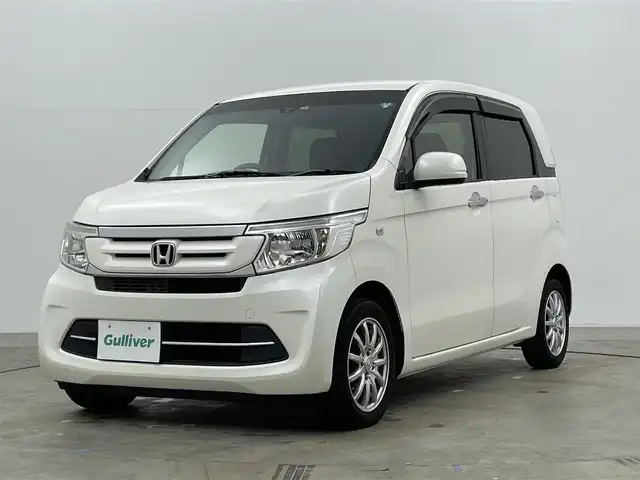 ホンダ Ｎ ＷＧＮ G SSコンフォートパッケージ 岡山県 2018(平30)年 5万km プレミアムホワイトパールⅡ 社外８インチナビ　(AVIC-RL901)/【CD/DVD/BT/SD/フルセグ】/ビルトインＥＴＣ　/シートヒーター　/バックカメラ/ＨＩＤヘッドライト/スマートキー　/スペアキー×1　/アイドリングストップ/ミュージックサーバー/禁煙車/踏み間違い防止/オートライト/オートエアコン