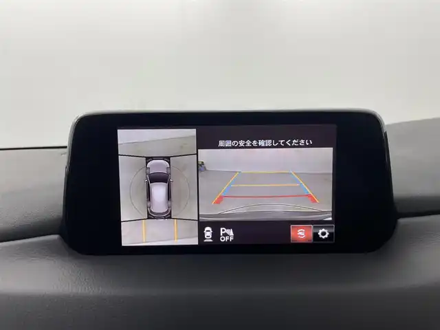 マツダ ＣＸ－５ XD Lパッケージ 群馬県 2019(令1)年 2.5万km ジェットブラックマイカ CD/DVDプレーヤー＋地上デジタルTVチューナー（フルセグ）/360度ビューモニター＋フロントパーキングセンサー（センター/コーナー）/＝＝＝＝＝/純正ナビ/・AM/FM/USB/Bluetooth/AppleCarPlay/AndroidAuto/i-ACTIVSENSE/・スマートブレーキサポート/・レーンキープアシストシステム/車線逸脱警報システム/・ブラインドスポットモニタリング/・マツダレーダークルーズコントロール/パワーバックドア/運転席/助手席パワーシート/運転席メモリー付/運転席/助手席/2列目左右シートヒーター/アイドリングストップ/プッシュスタート/スマートキー
