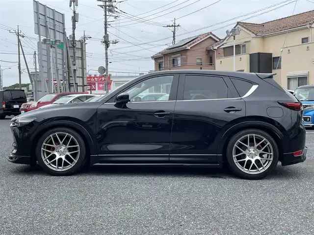 マツダ ＣＸ－５ XD プロアクティブ 埼玉県 2019(平31)年 1.7万km ジェットブラックマイカ ・ディーラー点検記録R2年からR7年完備/・ワンオーナー/・４WD車両/・アドミレーションフルエアロ/・ハイペリオン20インチアルミ/・ブリッツ車高調/・ブリッツマフラー/・フェンダーアーチモール塗装/・パワーバックドア/・純正ナビフルセグTV/・BT　DVD　CD/・BOSEサウンド/・ETC2.0/・ステアリングスイッチ/・ステアリングヒーター/・アラウンドビューモニター/・前後ドライブレコーダー/・プリクラッシュ/・クルーズコントロール/・HUD/・BSM/・レーンアシスト/・アイドリングストップ/・電子パーキングブレーキ/・オートホールド付き/・コーナーセンサー/・パワーシート/・シートヒーター/・オートライト/・LEDヘットライト/・オートワイパー/・室内LED灯/・スマートキー×２/・プッシュスタート/・保証書/・取説