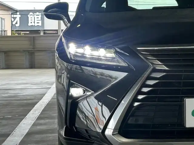 レクサス ＲＸ 450h バージョンL 静岡県 2016(平28)年 4万km グラファイトブラックガラスフレーク エンジンスタートボタン/パワーステアリング/パワーウィンドウ/取扱説明書/100V充電/アイドリングストップ/オートエアコン/スマートキー/スペアキー１本/クルーズコントロール/ETC2.0/USB入力端子/全方位カメラ/純正ナビ（CD.BT.ワンセグ）/電動リアゲート/電動格納セカンドシート/純正ドライブレコーダー/純正フロアマット/D席N席パワーシート/全席シートヒーター/D席N席エアシート/純正アルミホイール/ABS/横滑り防止装置/コーナーセンサー前後/レーンキープアシスト/オートライト/オートマチックハイビーム/LEDライト/W+サイトエアバック/衝突軽減システム/カーテンエアバック/ステアリングヒーター/BSM