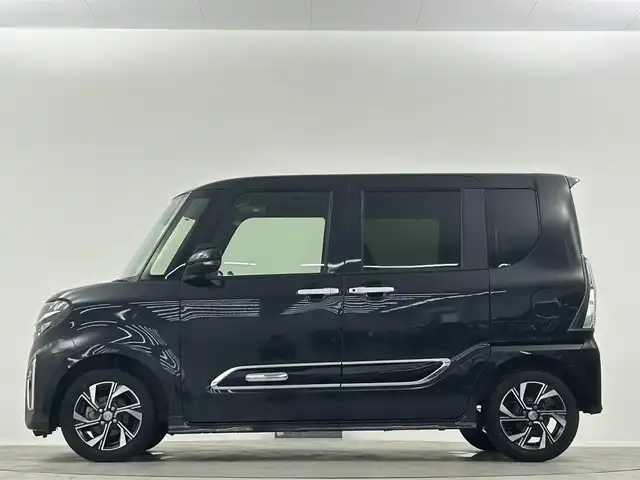 ダイハツ タント カスタム X スタイルセレクション 埼玉県 2021(令3)年 1.4万km ブラックマイカメタリック 　スマートアシスト　両側パワスラ　シートヒーター　ハーフレザーシート　LEDオートライト　サイドガーニッシュ　アイドリングストップ　コーナーセンサー　
