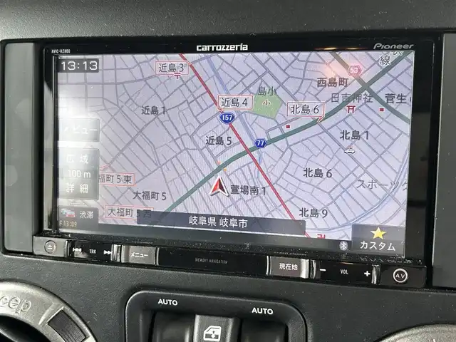 クライスラー・ジープ ジープ ラングラー アンリミテッド スポーツ 岐阜県 2017(平29)年 4.6万km 黒 開閉ハードトップ/社外ナビ/DVD、CD再生/Bluetooth/サイドカメラ/社外ETC