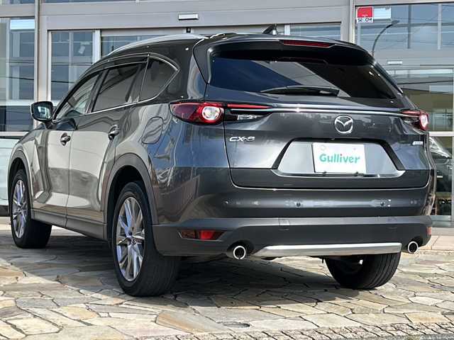 マツダ ＣＸ－８ XD プロアクティブ 静岡県 2019(平31)年 4.8万km マシーングレープレミアムM 【主要装備】/純正ナビ　/アルパイン後席フリップダウンモニター　/アラウンドビューモニター　/レーダークルーズコントロール　/ルーフレール　/パワーバックドア　/アイドリングストップ　/ブラインドスポットビューモニター　/ＥＴＣ/前席シートヒーター/ヘッドアップディスプレイ/オートホールド/コーナーセンサー/ステアリングスイッチ/スマートキー/プッシュスタート/ステアリングヒーター