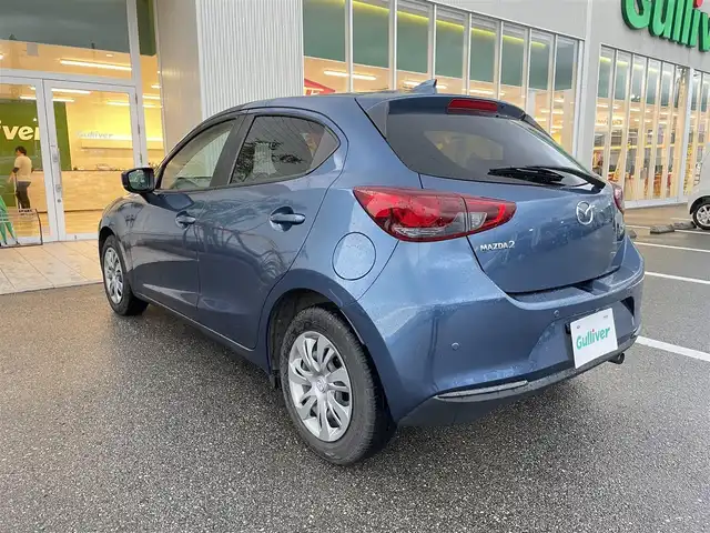 マツダ マツダ２ 15C 石川県 2020(令2)年 7.3万km エターナルブルーマイカ 純正メモリーナビ/フルセグTV/バックカメラ/ETC/レーダーブレーキ/スマートキー/プッシュスタート/電動ミラー/オートライト/ブラインドスポットモニター/保証書