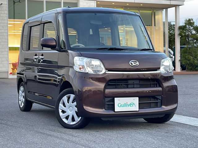 ダイハツ タント X 香川県 2017(平29)年 5.3万km プラムブラウンクリスタルマイカ 社外ナビ（ワンセグTV/CD/DVD再生/BT)/社外フロアマット/運転席シートヒーター/片側パワースライドドア/アイドリングストップ/オートライト/ETC