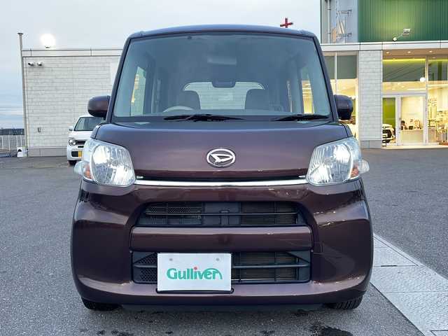 ダイハツ タント X 香川県 2017(平29)年 5.3万km プラムブラウンクリスタルマイカ 社外ナビ（ワンセグTV/CD/DVD再生/BT)/社外フロアマット/運転席シートヒーター/片側パワースライドドア/アイドリングストップ/オートライト/ETC