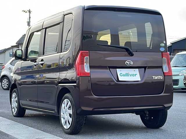 ダイハツ タント X 香川県 2017(平29)年 5.3万km プラムブラウンクリスタルマイカ 社外ナビ（ワンセグTV/CD/DVD再生/BT)/社外フロアマット/運転席シートヒーター/片側パワースライドドア/アイドリングストップ/オートライト/ETC