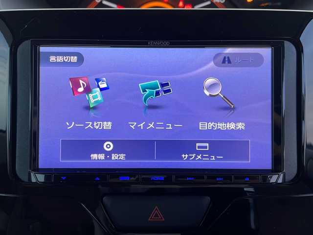 ダイハツ タント X 香川県 2017(平29)年 5.3万km プラムブラウンクリスタルマイカ 社外ナビ（ワンセグTV/CD/DVD再生/BT)/社外フロアマット/運転席シートヒーター/片側パワースライドドア/アイドリングストップ/オートライト/ETC