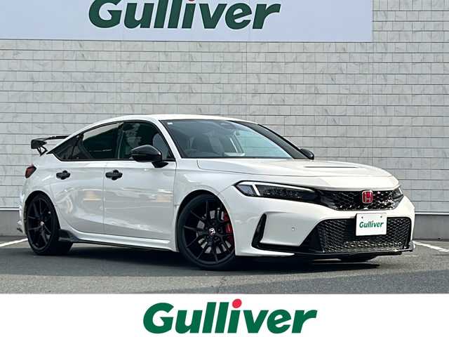 ホンダ シビック タイプR 愛知県 2023(令5)年 2.4万km チャンピオンシップホワイト ワンオーナ/純正リアウィング/デジタルインナーミラー/無限シフトノブ/ドライブレコーダー/ワンオーナー/取扱説明書/Bluetooth/ワンセグTV/バックカメラ/純正アルミホイール/純正フロアマット/純正アルカンターラステアリング/ACC/レーンキープアシスト/ブレーキホールド/コーナーセンサー/オートマチックハイビーム