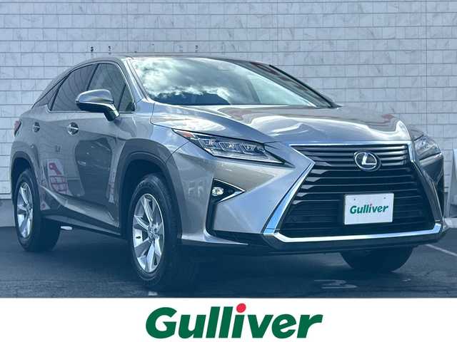 レクサス ＲＸ 200t 長野県 2015(平27)年 5万km ソニックチタニウム ・純正SDメーカーオプションナビゲーション/CD DVD フルセグTV Bluetooth/・バックカメラ/サイドカメラ/・ビルトインETC/・プリクラッシュセーフティ/・レーンキープアシスト/・レーダークルーズコントロール/・オートマチックハイビーム/・コーナーセンサー/・LEDヘッドライト/・オートライト/・フォグライト/・パワーバックドア/・純正18インチアルミホイール/・パワーシート(D/N)/・横滑り防止装置/・ウィンカーミラー/・電動格納ミラー/・スマートキー/・エンジンプッシュスタート