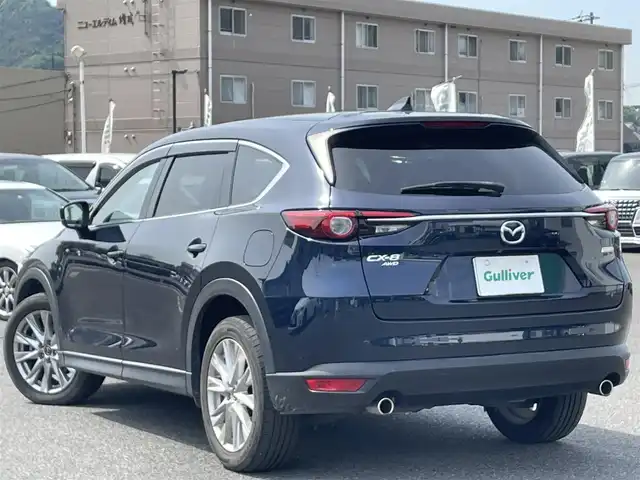 マツダ ＣＸ－８ XD プロアクティブ 広島県 2018(平30)年 5.7万km ディープクリスタルブルーマイカ 純正メモリーナビ/(CD/DVD/フルセグ/BT)/バックカメラ/レーダークルーズコントロール/スマートブレーキサポート/レーンキープアシストシステム/BOSEサウンドシステム+10スピーカー/ハンドルヒーター /純正AW19インチ/D席パワーシート/D/N席シートヒーター/LEDヘッドライト/オートライト/革巻きハンドル/ステアリングリモコン/USBソケット/ドラレコ/ETC/保証書/取扱説明書