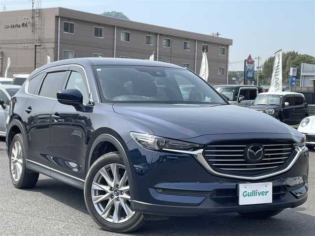 マツダ ＣＸ－８ XD プロアクティブ 広島県 2018(平30)年 5.7万km ディープクリスタルブルーマイカ 純正メモリーナビ/(CD/DVD/フルセグ/BT)/バックカメラ/レーダークルーズコントロール/スマートブレーキサポート/レーンキープアシストシステム/BOSEサウンドシステム+10スピーカー/ハンドルヒーター /純正AW19インチ/D席パワーシート/D/N席シートヒーター/LEDヘッドライト/オートライト/革巻きハンドル/ステアリングリモコン/USBソケット/ドラレコ/ETC/保証書/取扱説明書