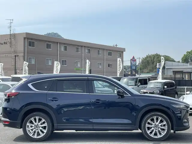 マツダ ＣＸ－８ XD プロアクティブ 広島県 2018(平30)年 5.7万km ディープクリスタルブルーマイカ 純正メモリーナビ/(CD/DVD/フルセグ/BT)/バックカメラ/レーダークルーズコントロール/スマートブレーキサポート/レーンキープアシストシステム/BOSEサウンドシステム+10スピーカー/ハンドルヒーター /純正AW19インチ/D席パワーシート/D/N席シートヒーター/LEDヘッドライト/オートライト/革巻きハンドル/ステアリングリモコン/USBソケット/ドラレコ/ETC/保証書/取扱説明書