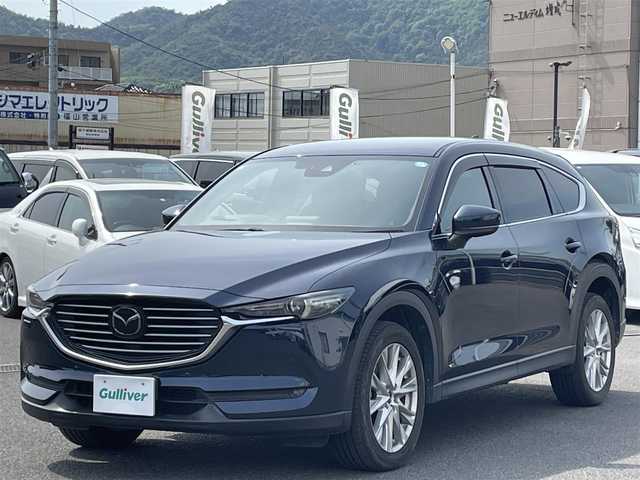 マツダ ＣＸ－８ XD プロアクティブ 広島県 2018(平30)年 5.7万km ディープクリスタルブルーマイカ 純正メモリーナビ/(CD/DVD/フルセグ/BT)/バックカメラ/レーダークルーズコントロール/スマートブレーキサポート/レーンキープアシストシステム/BOSEサウンドシステム+10スピーカー/ハンドルヒーター /純正AW19インチ/D席パワーシート/D/N席シートヒーター/LEDヘッドライト/オートライト/革巻きハンドル/ステアリングリモコン/USBソケット/ドラレコ/ETC/保証書/取扱説明書