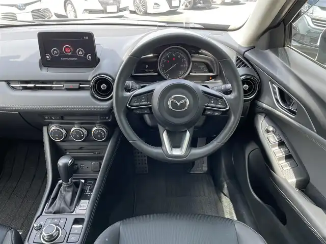 マツダ ＣＸ－３ 20SプロアクティブSパッケージ 島根県 2019(令1)年 4.2万km ジェットブラックマイカ スマートシティブレーキ/純正ナビ/CD/DVD/DTV/Bluetooth/USB/全方位カメラ/レーダークルーズコントロール/ハーフレザー調シート/パワーシート/シートヒーター /ステアリングヒーター/ステアリングスイッチ/HUD/コーナーセンサー /LEDオートライト/レーンキープ/ETC/前後ドライブレコーダー/スマートキー/スペアキー /プッシュスタート /純正フロアマット/ドアバイザー