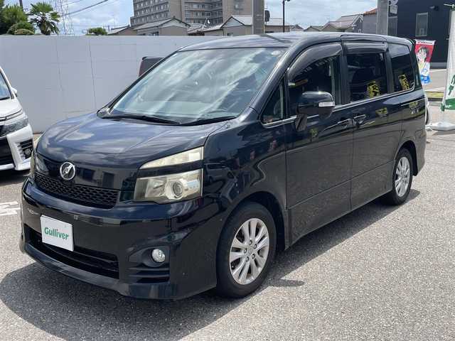 トヨタ ヴォクシー ZS 新潟県 2010(平22)年 12.6万km ブラック HDDナビ/ワンセグテレビ/バックカメラ/フリップダウンモニター/ウィンカーミラー/ドアバイザー/プッシュスタート