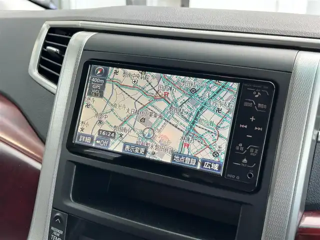 トヨタ ヴェルファイア 2．4Z 静岡県 2008(平20)年 5.3万km ダークブルーマイカ 純正ＨＤＤナビ/フルセグＴＶ/ＤＶＤ再生/ＢＴオーディオ/バックカメラ/ビルトインＥＴＣ/電動スライドドア/スマートキー/プッシュスタート/ウッドコンビハンドル/MTモード/ＨＩＤヘッドライト/コーナーセンサー/サイドカーテンエアバッグ/純正１８ＡＷ
