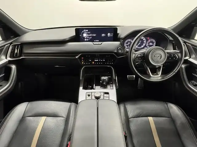 マツダ ＣＸ－６０ XD HV エクスクルーシブスポーツ 三重県 2022(令4)年 3.6万km ソウルレッドクリスタルM ディーゼルターボ・マイルドHV/4WD/MTモード付8AT/12.3型ナビ/（AM/FM/USB/HDMI/CarPlay/AndroidAuto/Bluetooth/TV）/360ビュー・モニター/ドライブレコーダー前後/ETC/i-ACTIVSENSE/・スマートブレーキサポート/・レーダークルーズコントロール/・クルージング&トラフィックサポート/・ドライバー異常時対応システム/・ドライバーモニタリング/・レーンキープアシストシステム/・ブラインドスポットモニタリング/・クロストラフィックアラート（前後）/・パーキングセンサー（前後）/・ヒルディセントコントロール/など/装備/・【OP】ドライバー・パーソナライゼーション・システムパッケージ（自動ドライビングポジション調整、エントリーアシスト）/・ナッパレザーシート（ブラック）/・ハンズフリーパワーリフトゲート/・シートヒーター（D/N/2nd）/・シートベンチレーション（D/N）/・ステアリングヒーター/・パワーシート（Dメモリー付10way/N10way）/・HUD/・AC100Vコンセント&ワイヤレス充電/・LEDヘッドライト/・純正20inAW/・保/取/ナビ取/・スマートキーx2/・純正キャリアベース（車載）/など